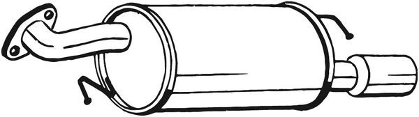 Endschalld&auml;mpfer