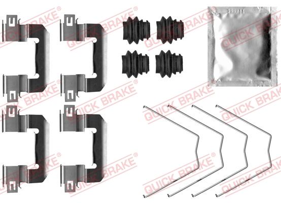 Accessory Kit, disc brake pad 109-0063