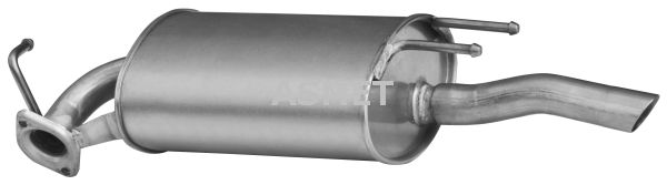 ASMET 20.015 - Endschalld&auml;mpfer