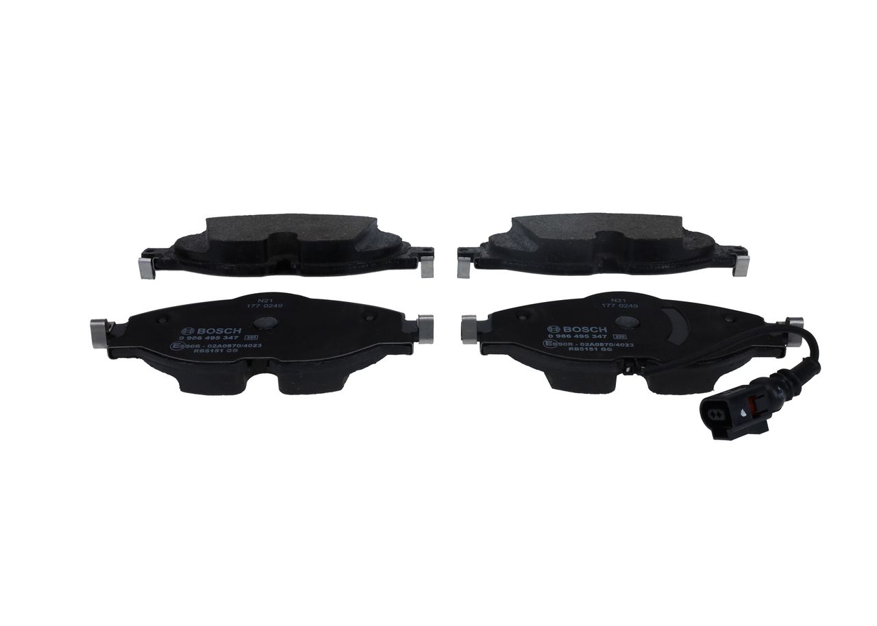 Brake Pad Set, disc brake 0 986 495 347