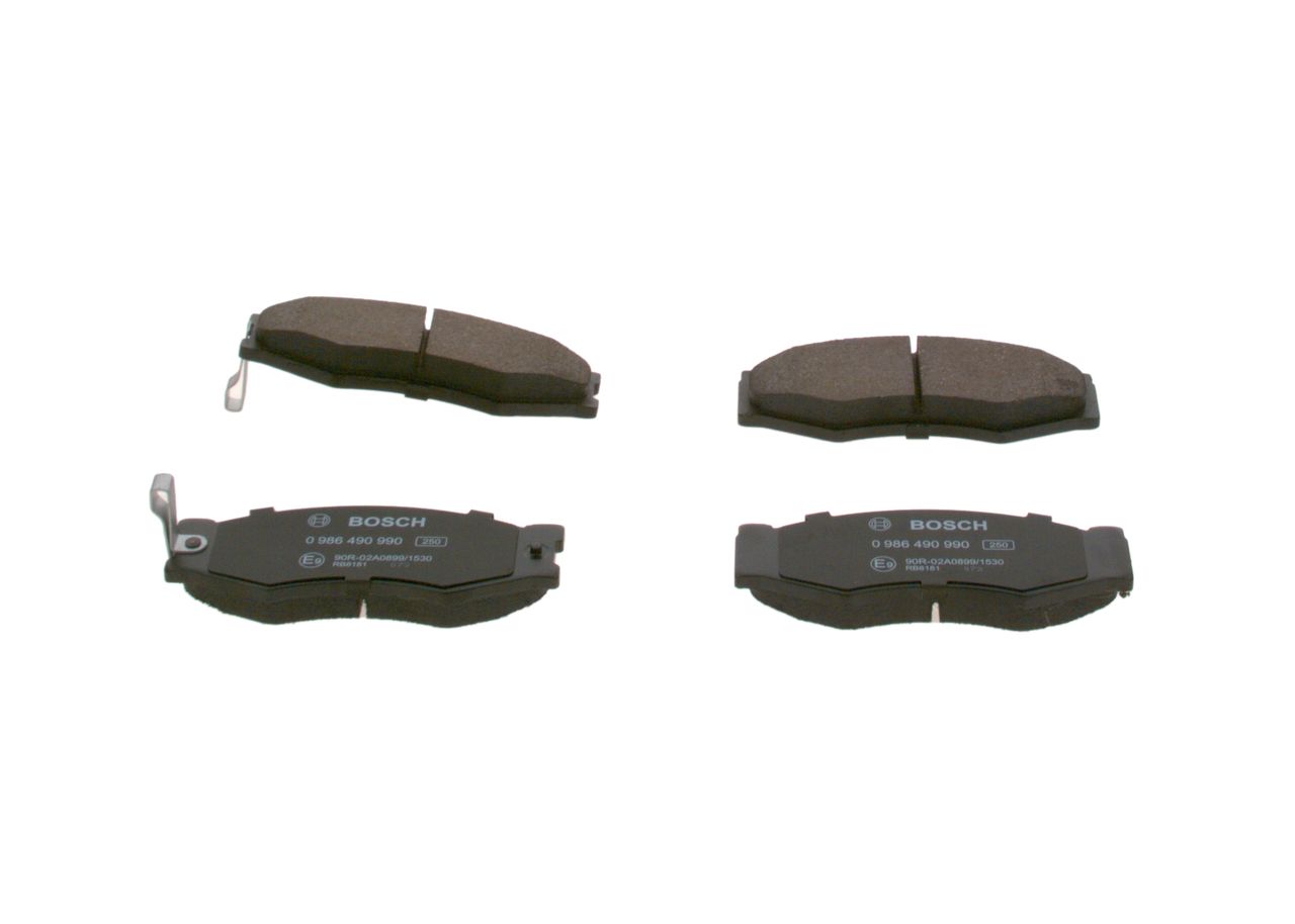 Brake Pad Set, disc brake 0 986 490 990