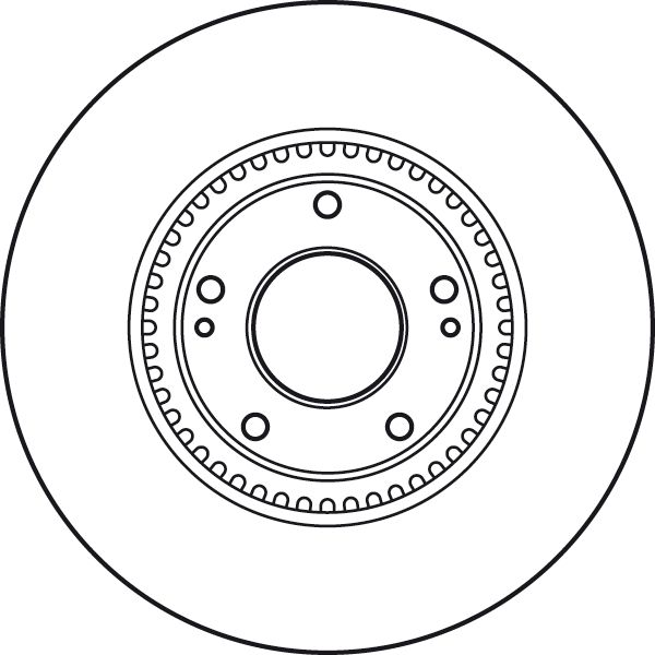 TRW BRAKE DISC - TecDoc 2