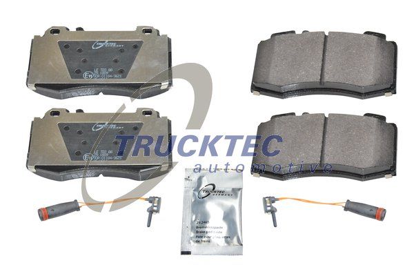 Brake Pad Set, disc brake 02.35.124