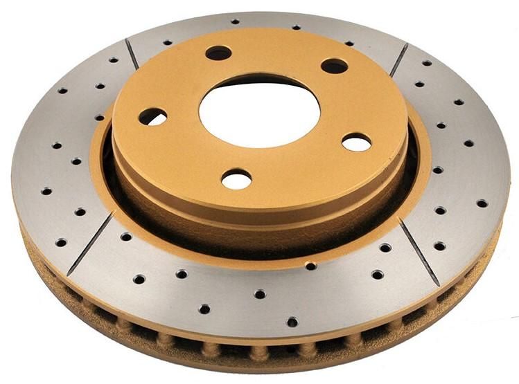 Street Gold Cross-drill/slotted KP [ Jeep Wrangler JK 07-> F ] - TecDoc 1