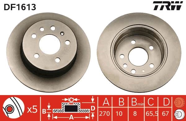 PAIRE DE DISQUES  9900