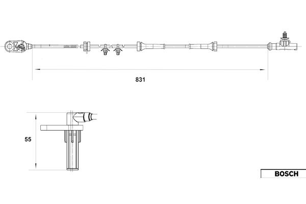 Sensor, Raddrehzahl