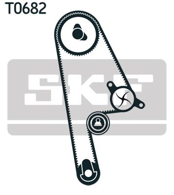 SKF VKMA 93005 - Zahnriemensatz