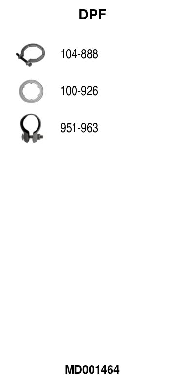 Ruß-/Partikelfilter, Abgasanlage