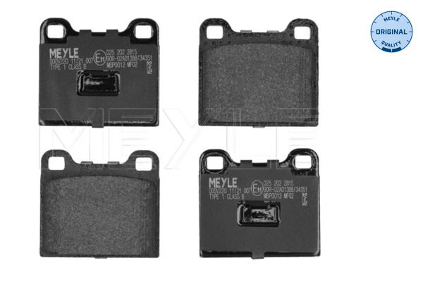 Bremsbelagsatz, Scheibenbremse