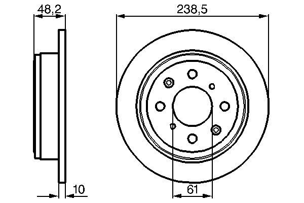 Brake Disc 0 986 478 350