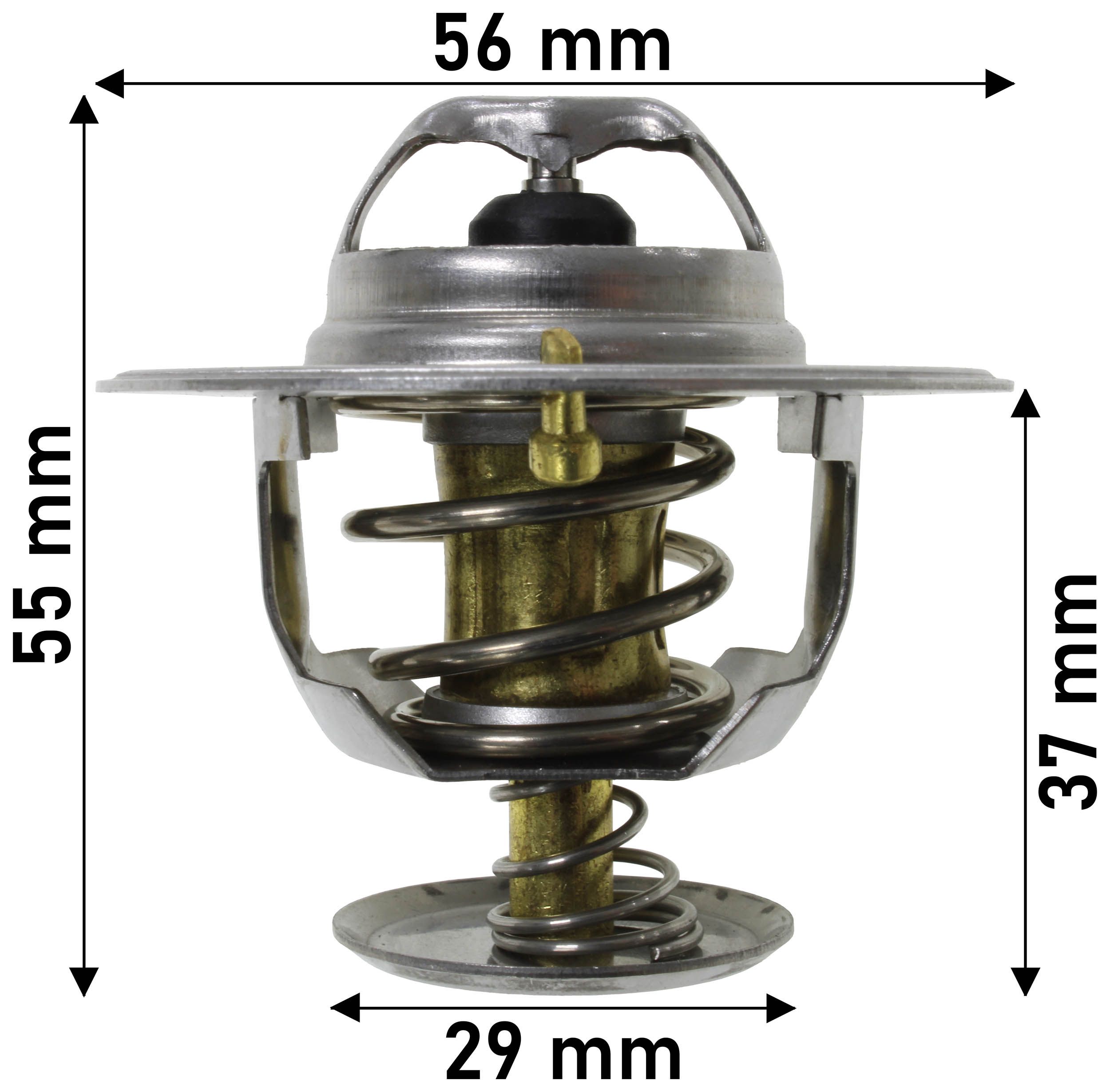 THERMOSTAT 56MM DIA 82C LEXUS/ MITSUBISHI/TOYOTA - TecDoc Only