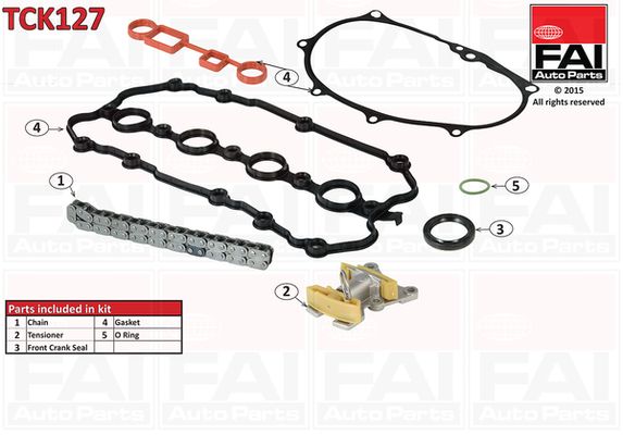 FAI AutoParts TCK127 - Steuerkettensatz