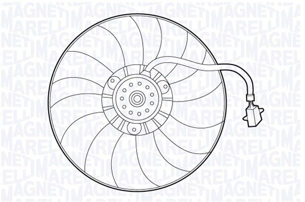 069422476010 MAGNETI MARELLI ventilátor, motorhűtés