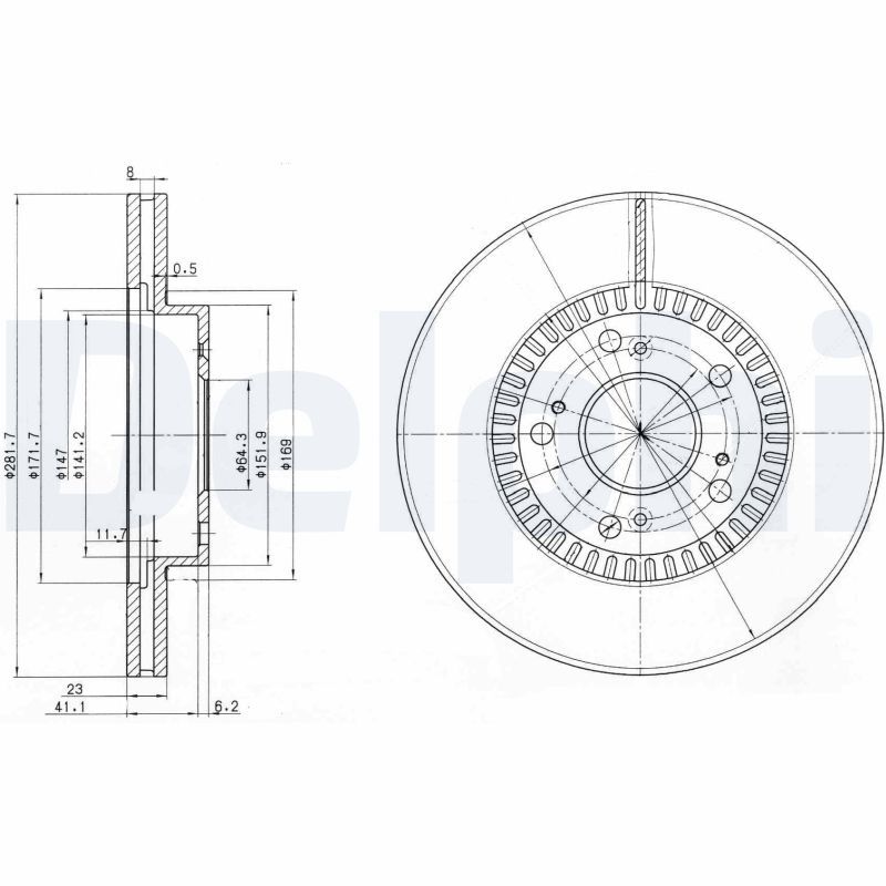 Brake Disc BG3720