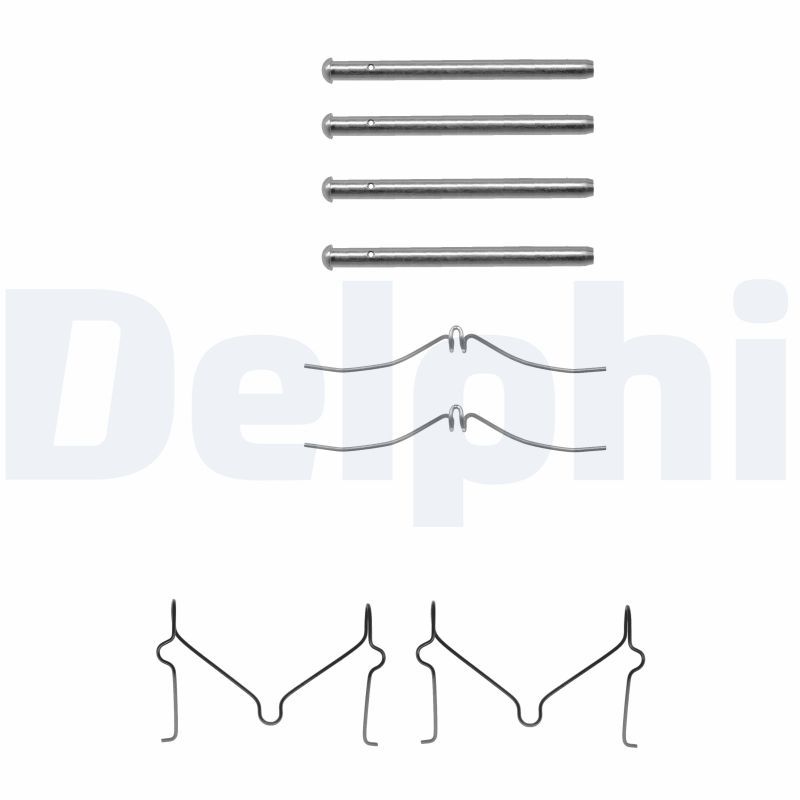 DELPHI LX0211 - Zubehörsatz, Scheibenbremsbelag