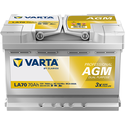 VARTA Professional AGM LA70 12V 70Ah 760A/EN