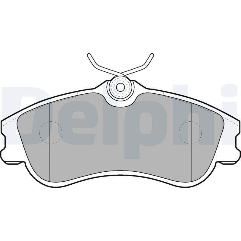 Brake Pad Set, disc brake LP1624