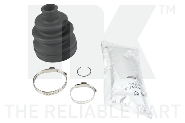 Faltenbalgsatz, Antriebswelle