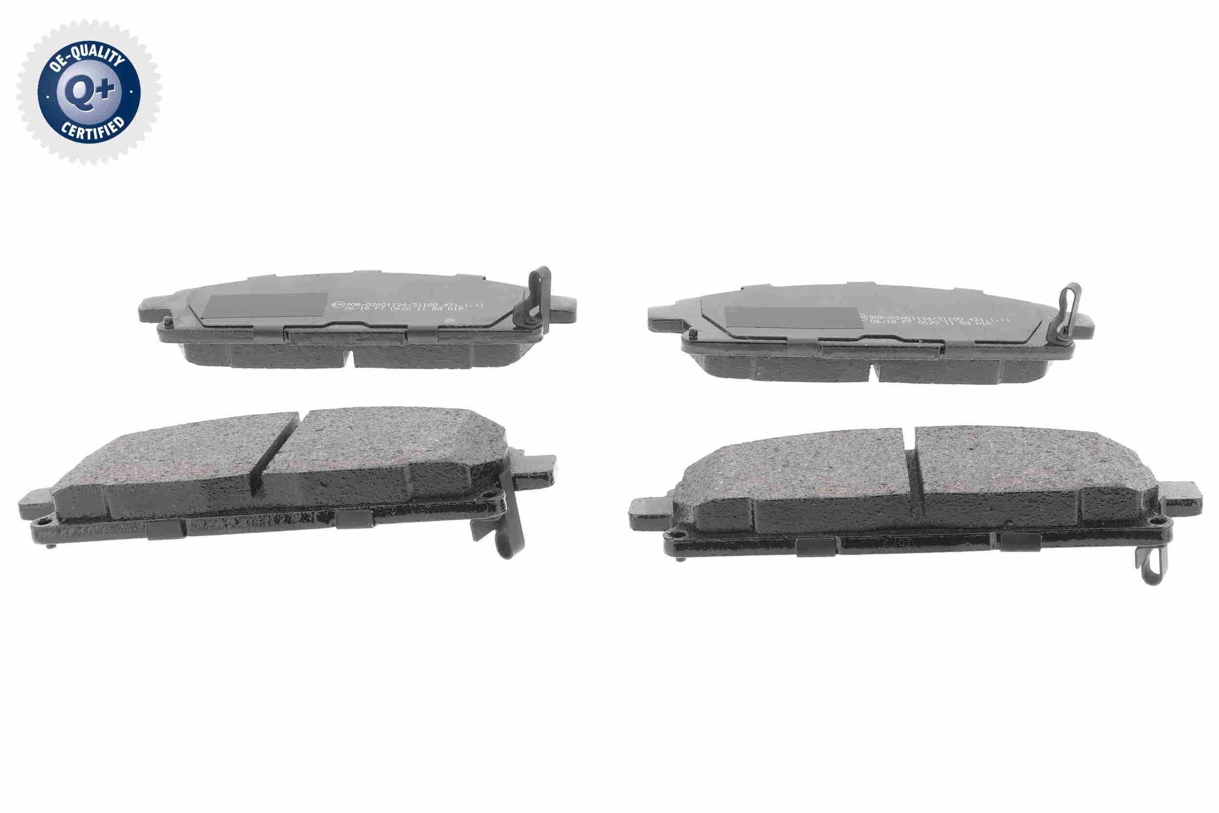 Bremsbelagsatz, Scheibenbremse