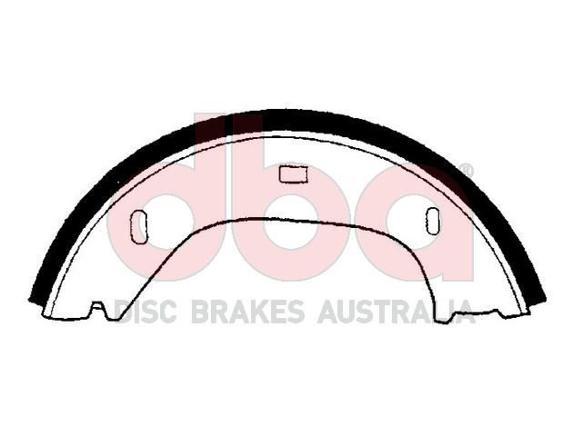 Street Series Brake Shoes [BMW Parking Brake 160mm] - TecDoc Only