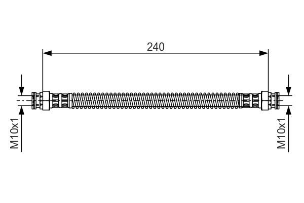 Brake Hose 1 987 476 676