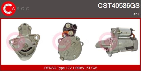 CST40586GS CASCO Genuine önindító