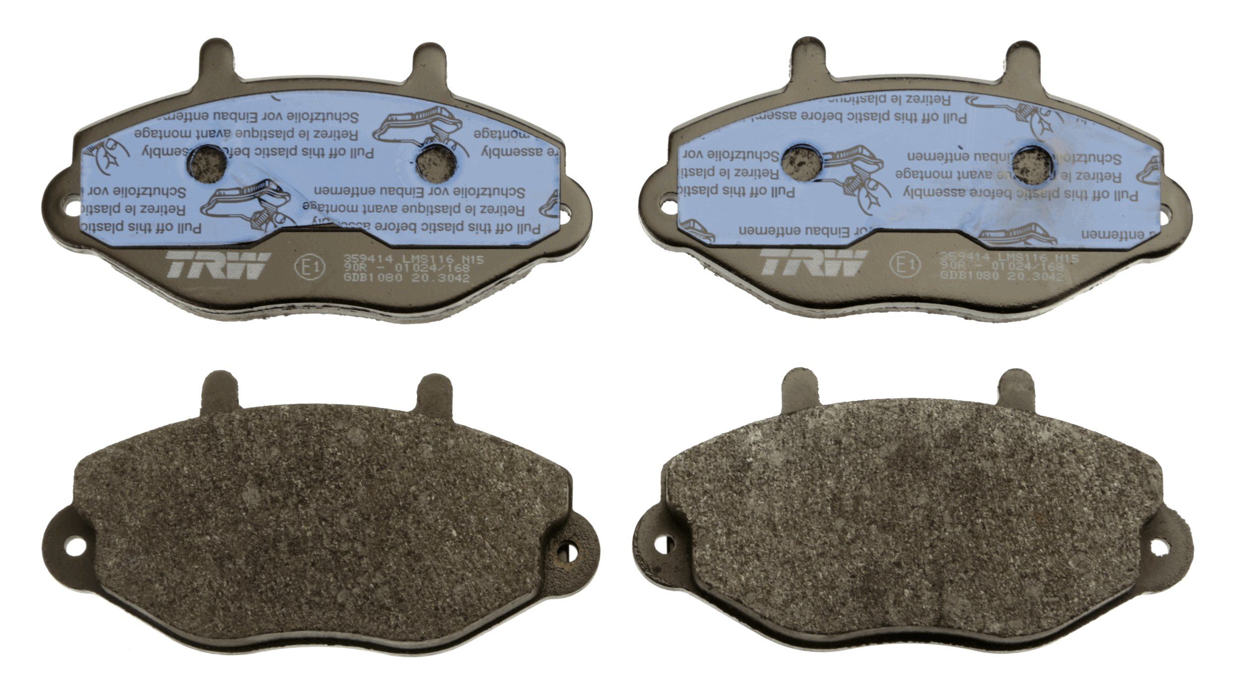 TRW DISC BRAKE PADS - TecDoc 2
