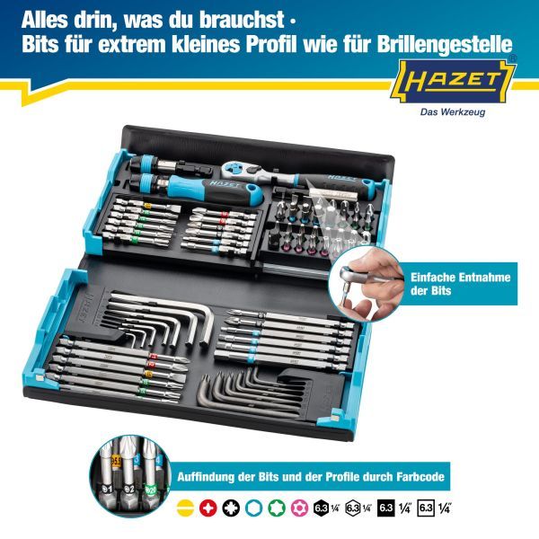 Set, Schraubendreher-Einsatz (Bits)