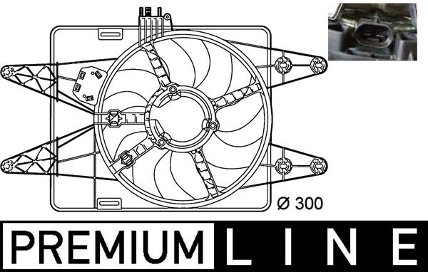 Ventilador, refrigeración del motor