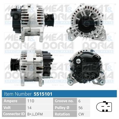 Alternator 5515101