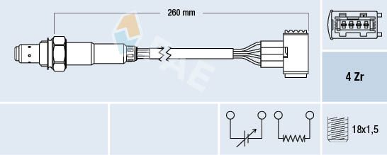 Lambda Sensor 77389