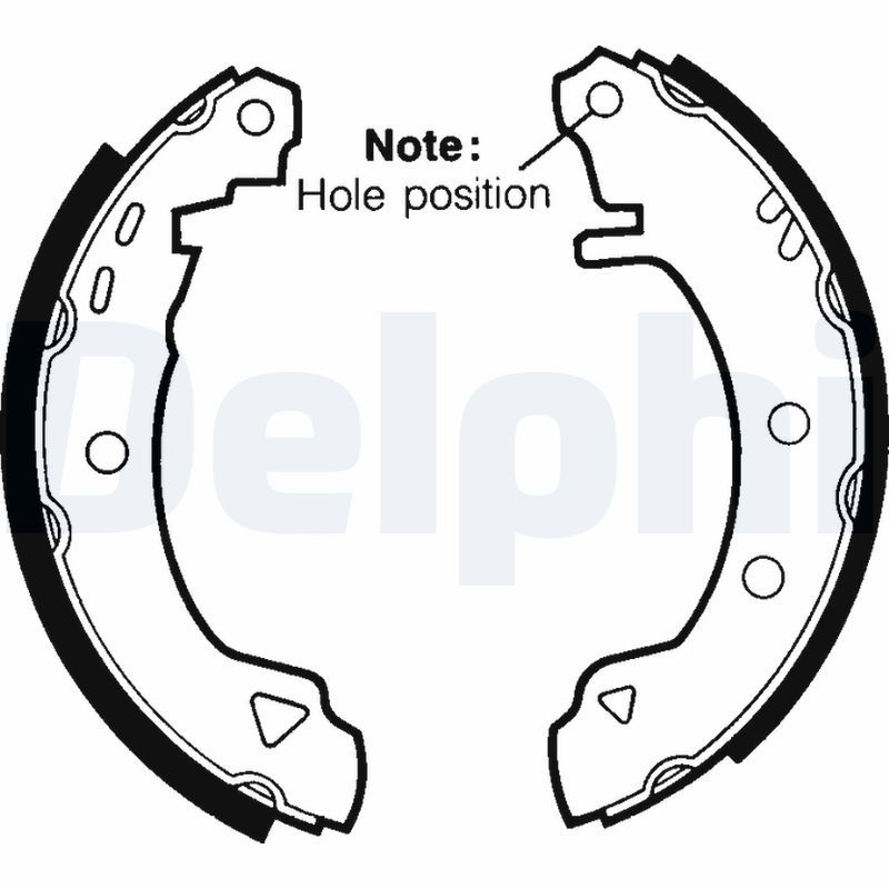 Brake Shoe Set LS1402