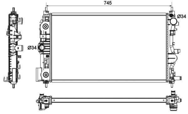 BATTERIE GENESIS 16AH 12V (GYSPACK 650)  .