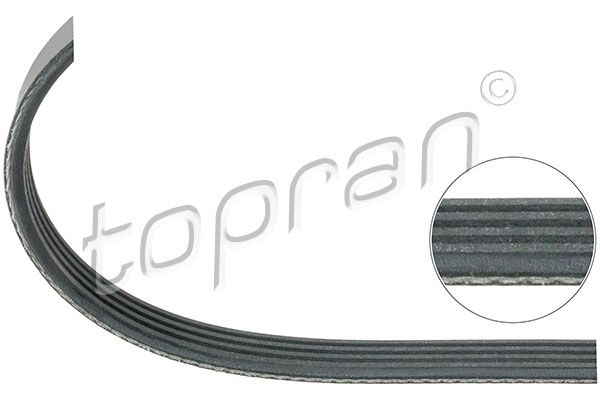 503 022 TOPRAN hosszbordás szíj