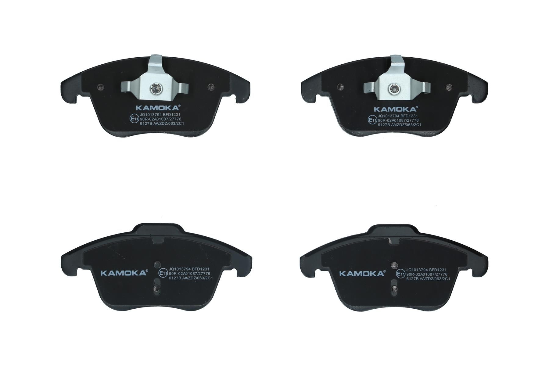 KAMOKA JQ1013794 - Bremsbelagsatz, Scheibenbremse