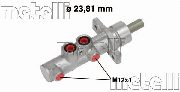 METELLI 05-0738 Brake Master Cylinder