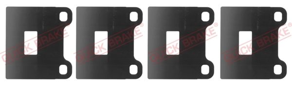 Anti-Quietsch-Folie, Bremsbelag (R&uuml;ckenplatte)