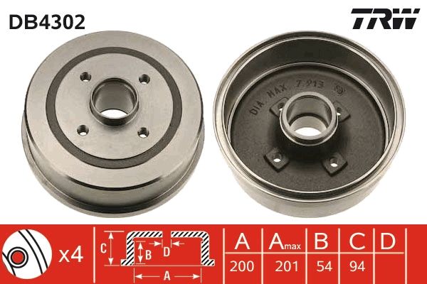 TAMBOUR DE FREIN  9900