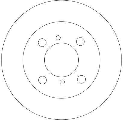 TRW BRAKE DISC - TWIN PACK - TecDoc 2