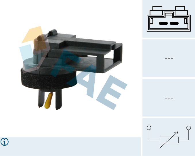 FAE 33516 - Sensor, Innenraumtemperatur