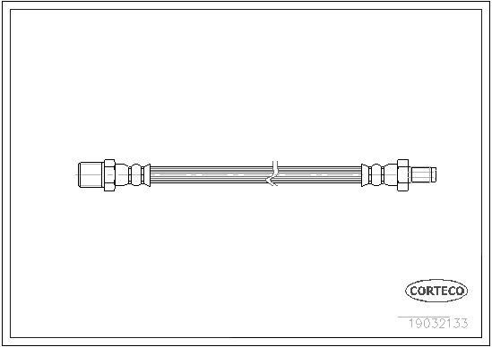 FLEXIBLE DE FREIN ROVER MINOR, M  0705