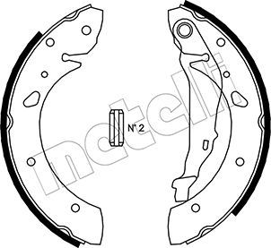 Brake Shoe Set 53-0430