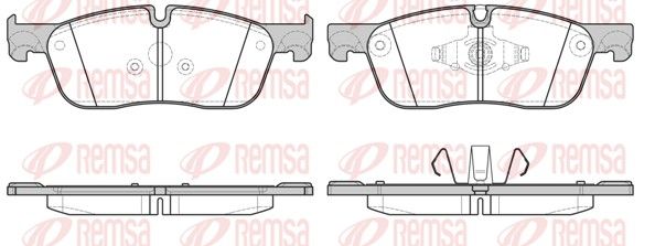 Premium Front Brake Pad Set Premium Front Brake Pad Set