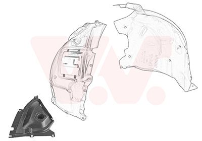 Verkleidung, Radhaus