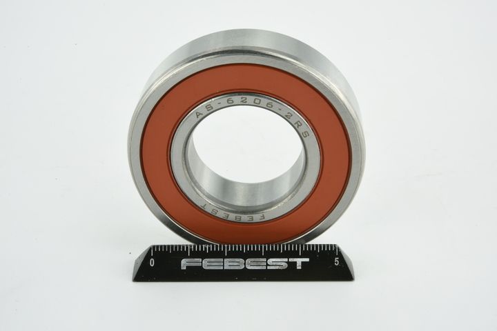 Bearing, propshaft centre bearing AS-6206-2RS