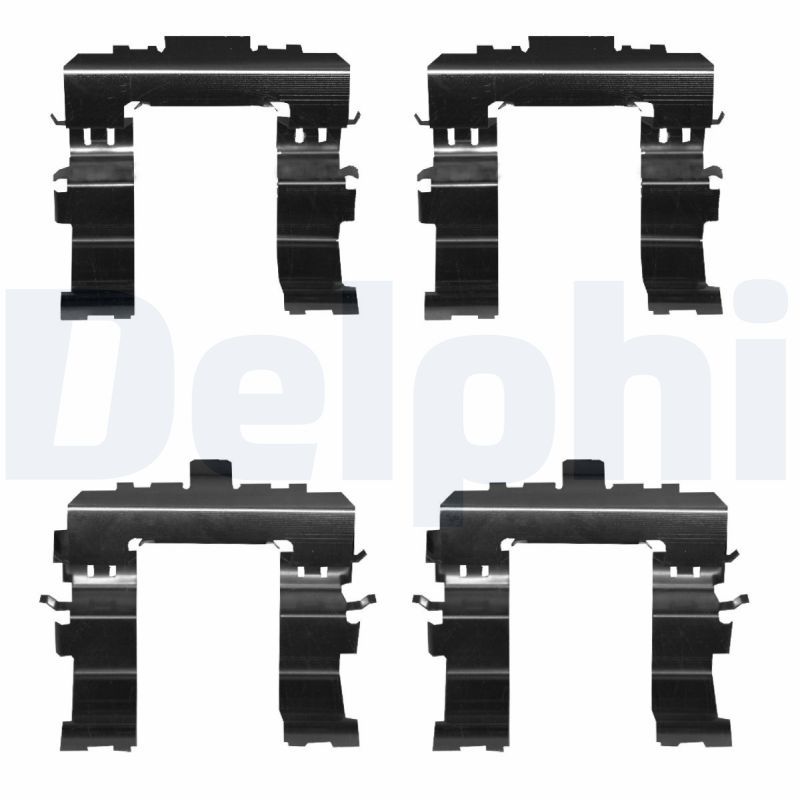 DELPHI LX0672 - Zubehörsatz, Scheibenbremsbelag