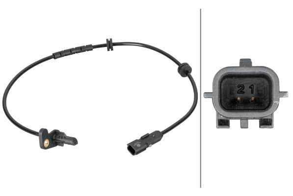 HELLA 6PU 012 806-881 - Sensor, Raddrehzahl