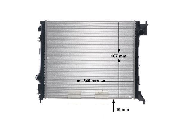 Radiador, refrigeración del motor