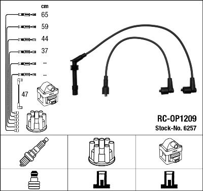 Ignition Cable Kit 6257