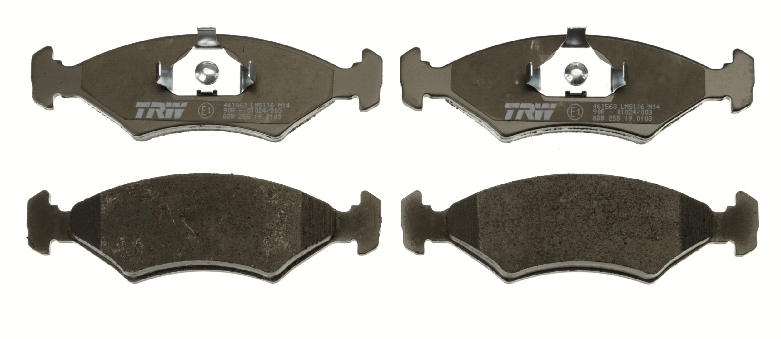 TRW DISC BRAKE PADS - TecDoc 2